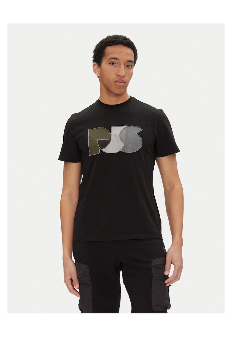 Tricou barbati negru - bumbac