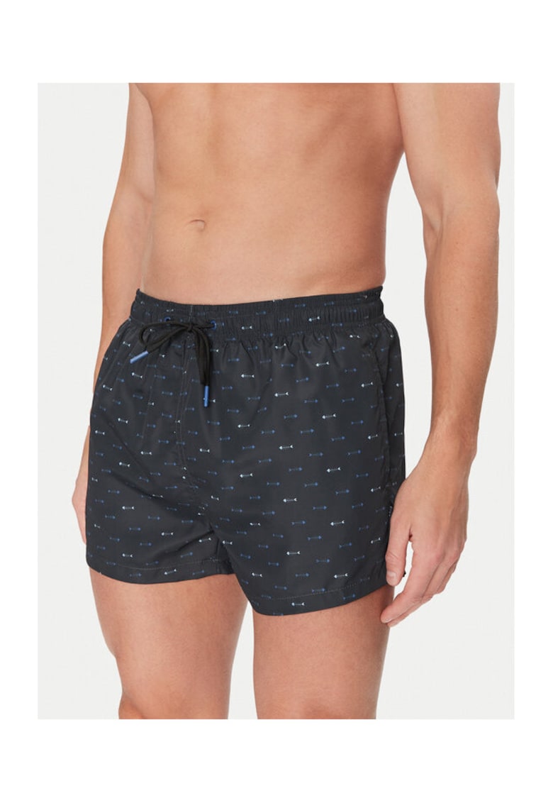 Costum de baie barbati negru