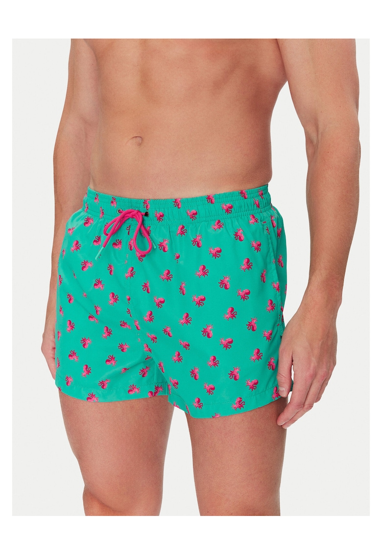 Costum de baie barbati verde