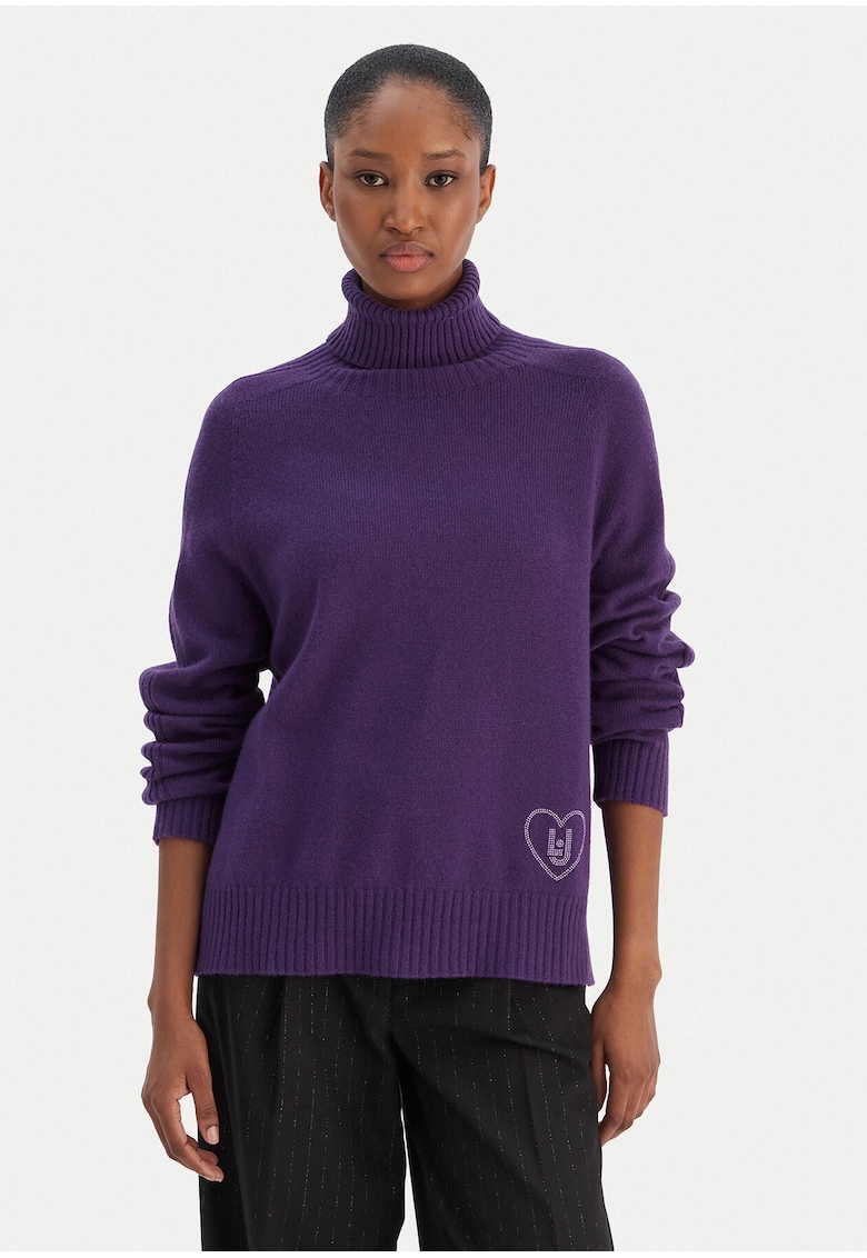 Pulover dama violet