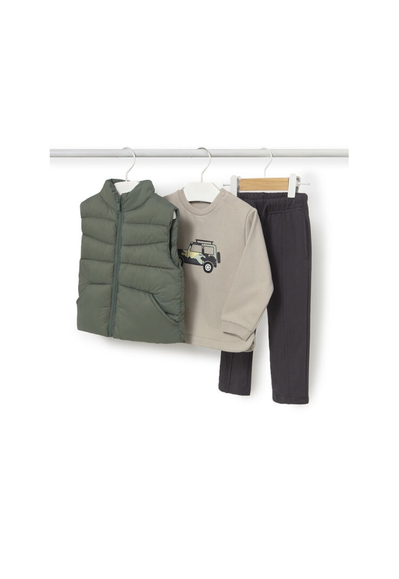 Compleu pentru copii - din 3 piese - pentru baieti - multicolor