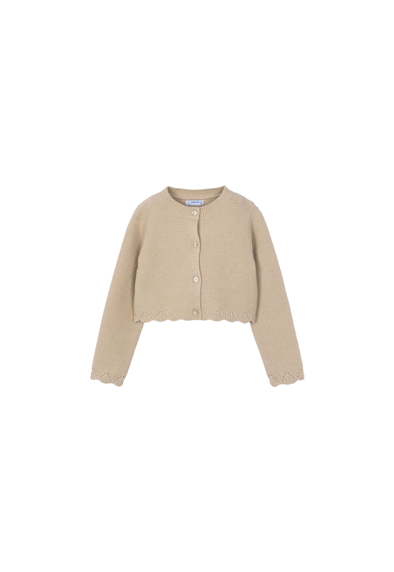 Cardigan copii bej - fetite
