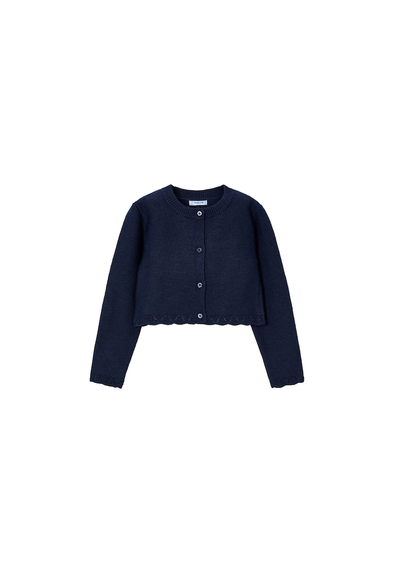 Cardigan fetita bleumarin