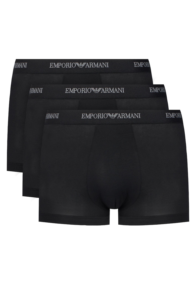 Set boxeri barbatesti negru - 3 perechi