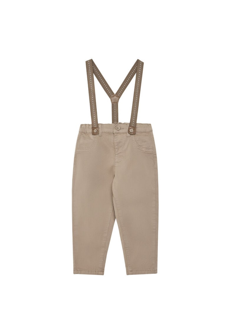 Pantaloni copii maro -