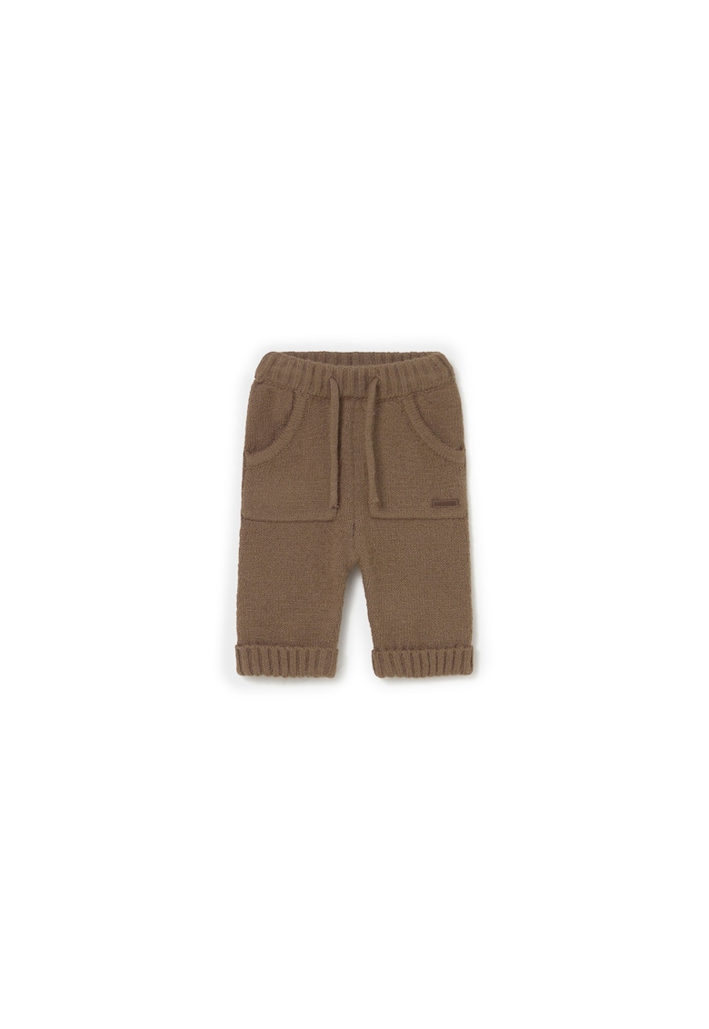 Pantaloni tricotati baiat maro