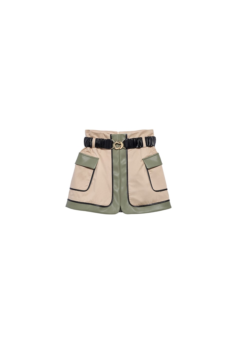Fusta fete Abel Lula - piele ecologica - multicolor -