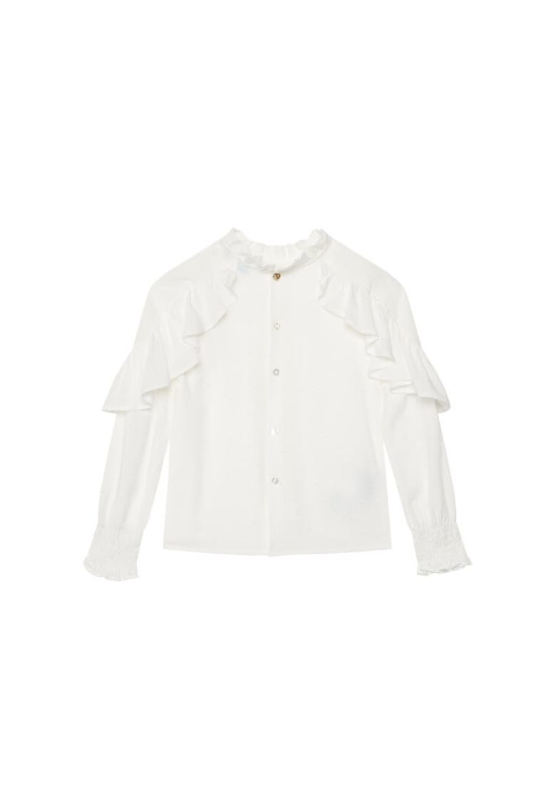 Bluza copii - Abel Lula - alb - plastic -