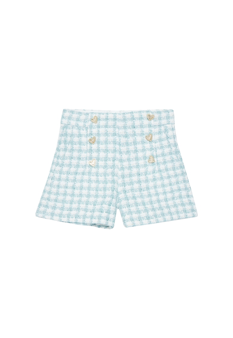 Pantaloni scurti copii - Abel & Lula - albastru - material - pentru fete