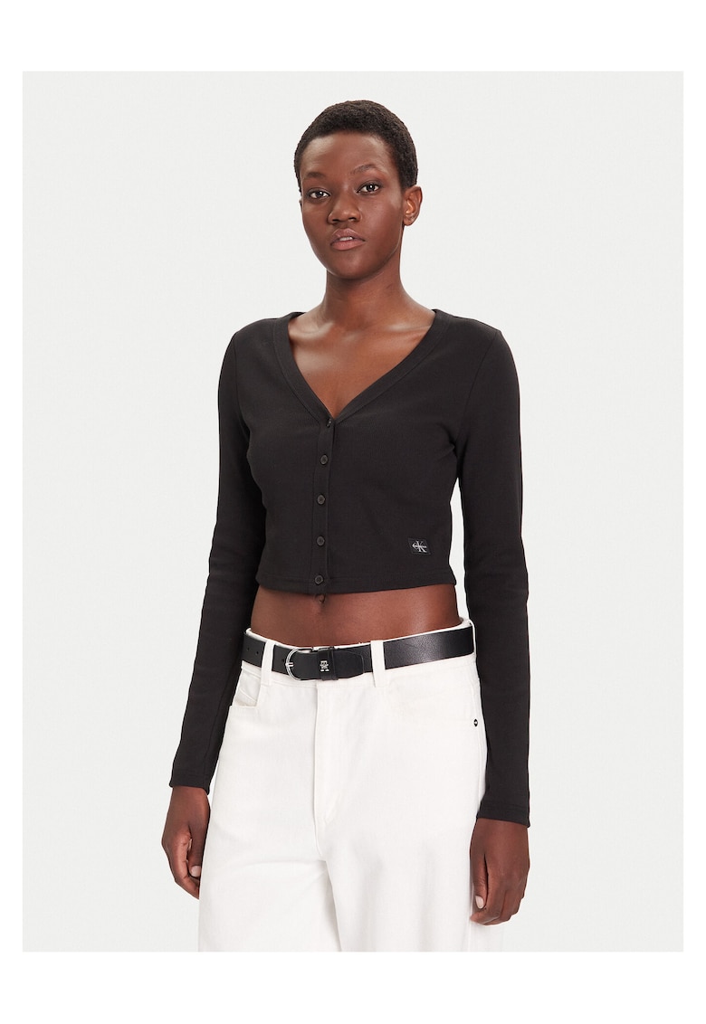 Cardigan dama negru -