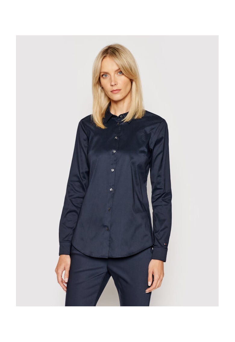 Camasa dama bleumarin -