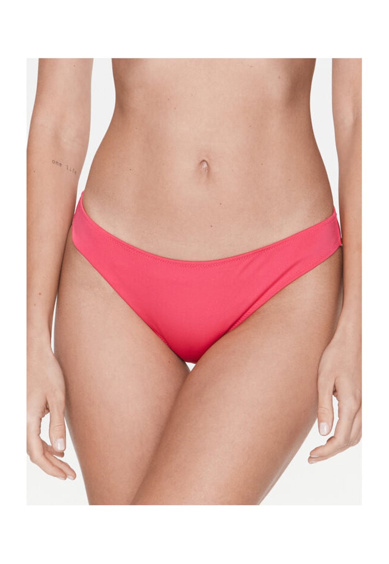Slip de bikini dama - maro - 83% poliamida reciclata - 17% elastan - Roz