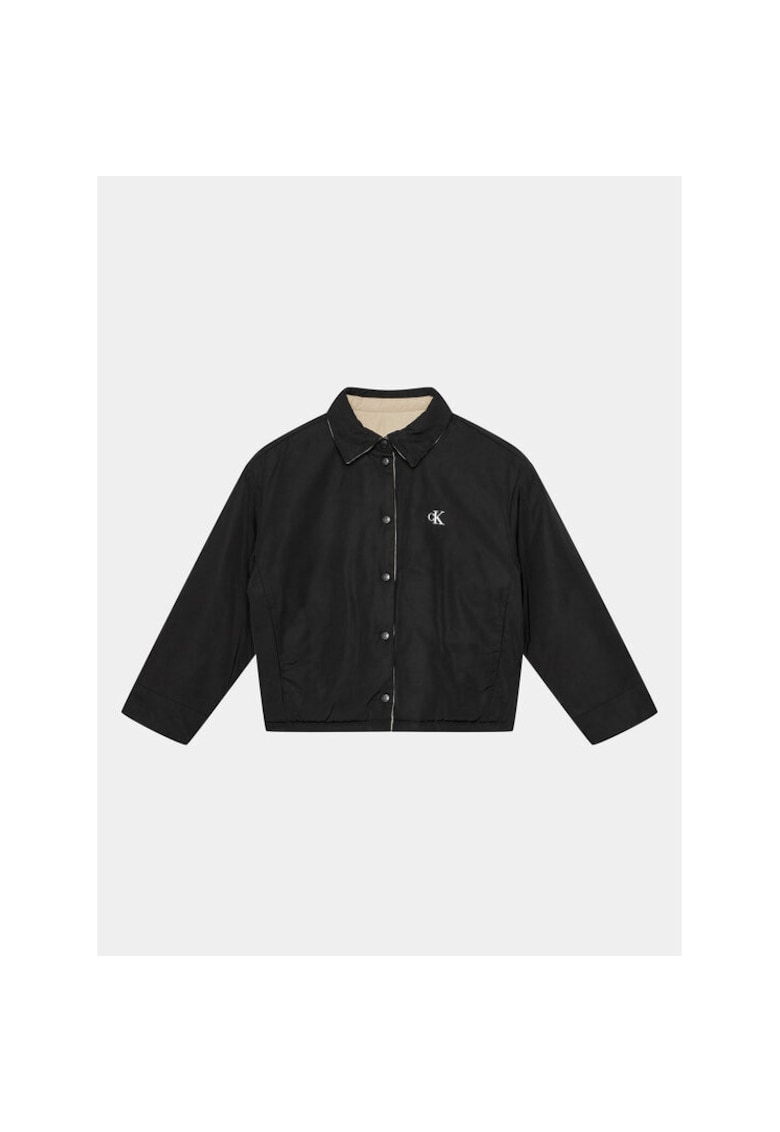 Geaca de tranzitie copii neagra - unisex