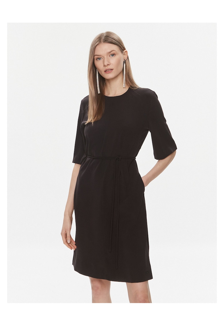 Rochie casual dama culoare negru