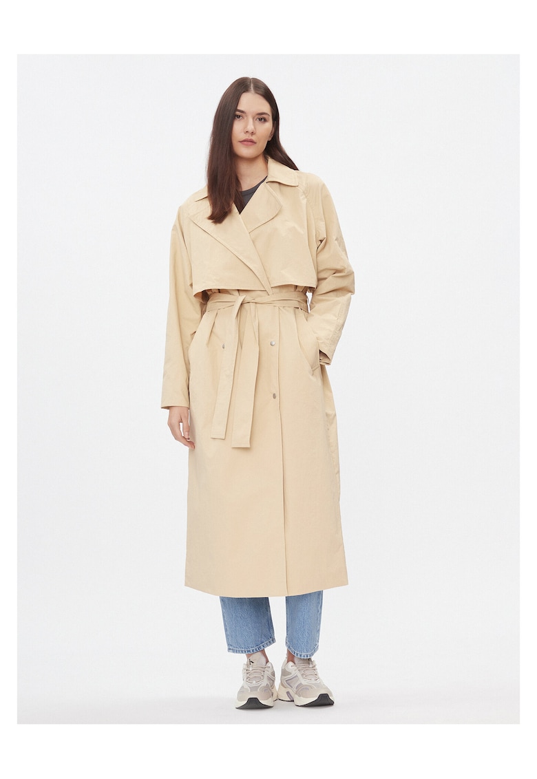 Trench dama bej
