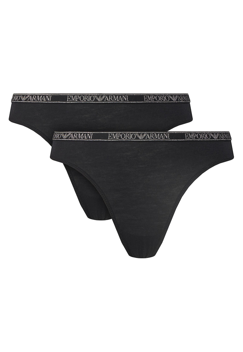 Set de chiloti dama negru - 2 bucati - lenjerie intima