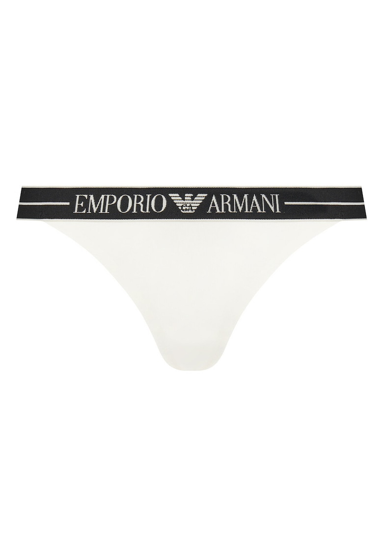 Set chiloti tanga alb - lenjerie intima dama