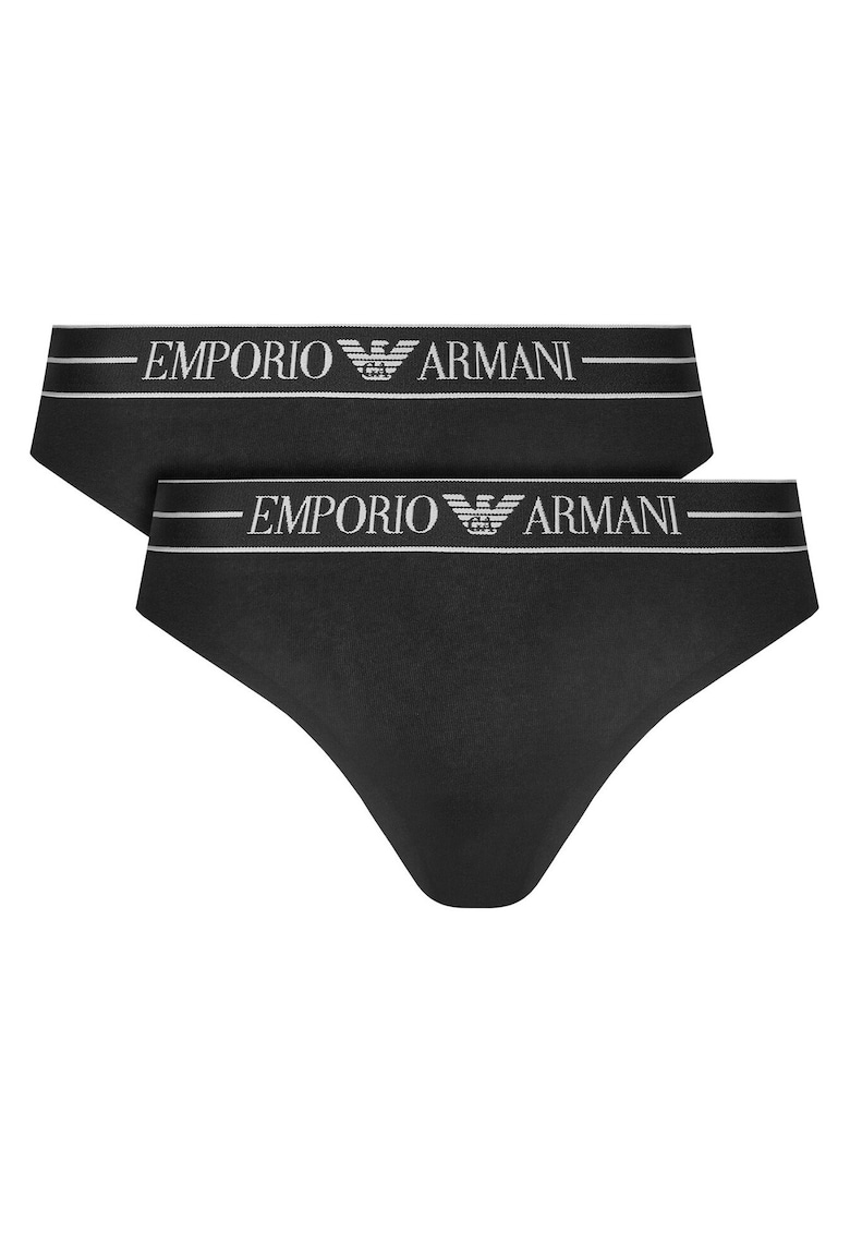 Set chiloti brazilieni dama negru - lenjerie intima