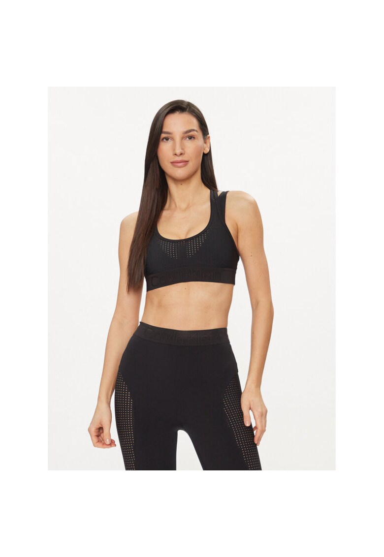 Bustiera sport de dama negru