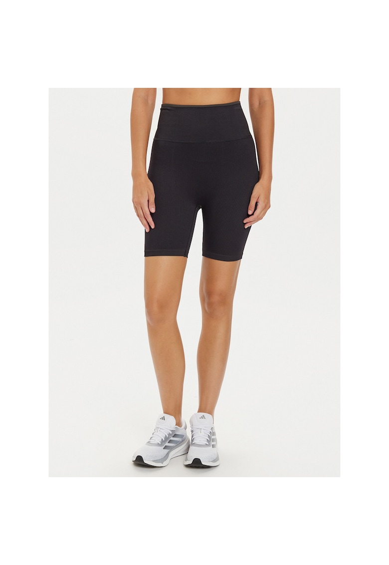 Pantaloni sport dama negru - material elastic -
