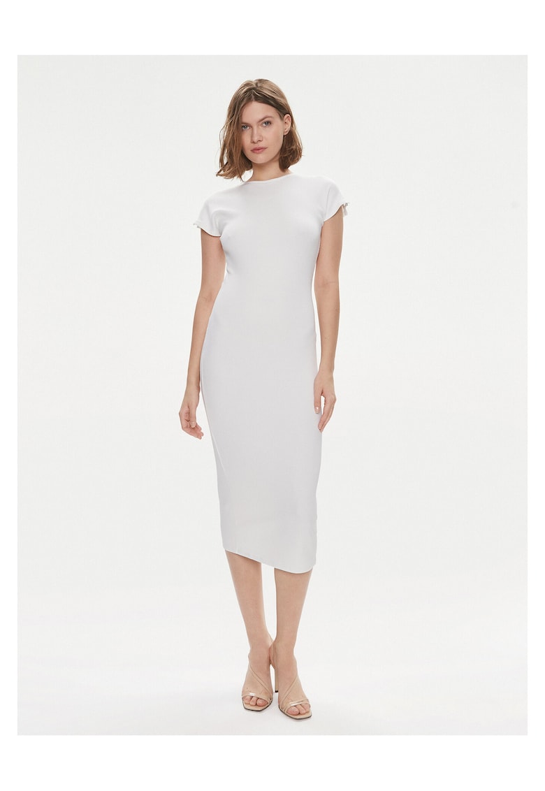 Rochie de vara dama alb - material usor