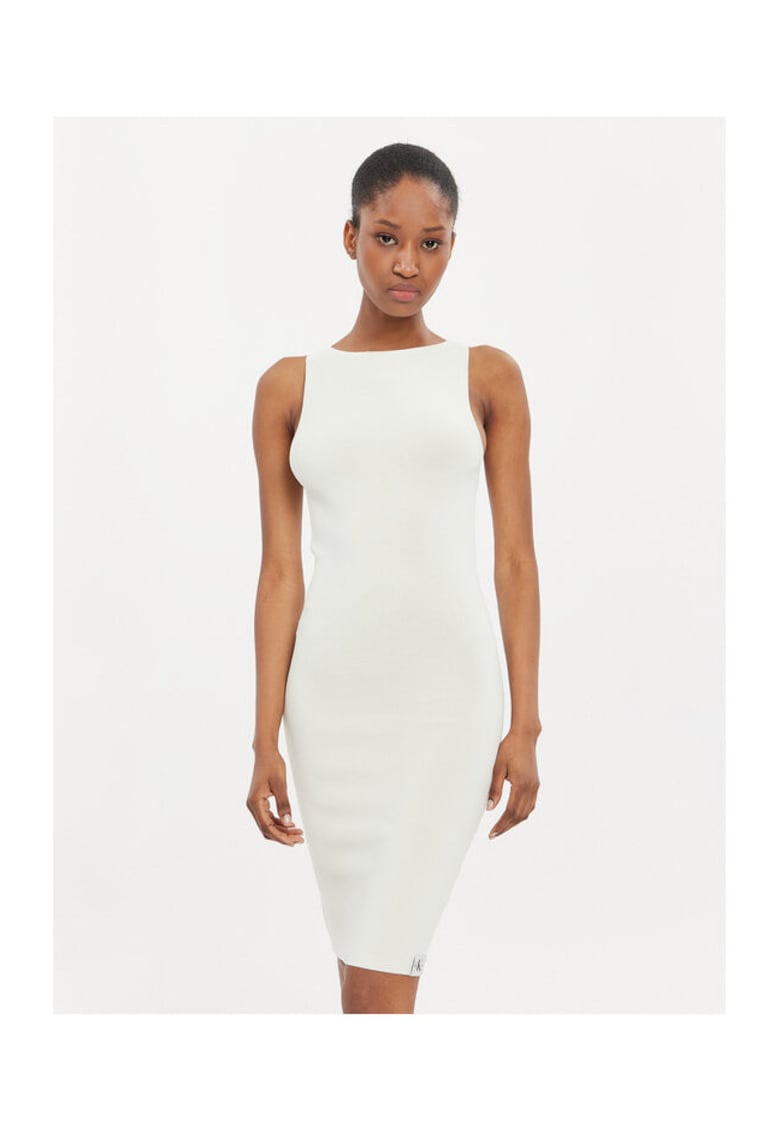 Rochie de vara dama ecru - 100% bumbac