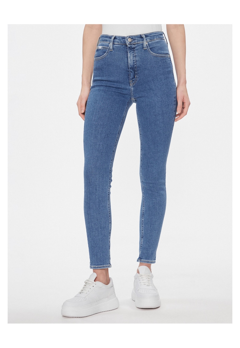 Blugi dama skinny - albastru
