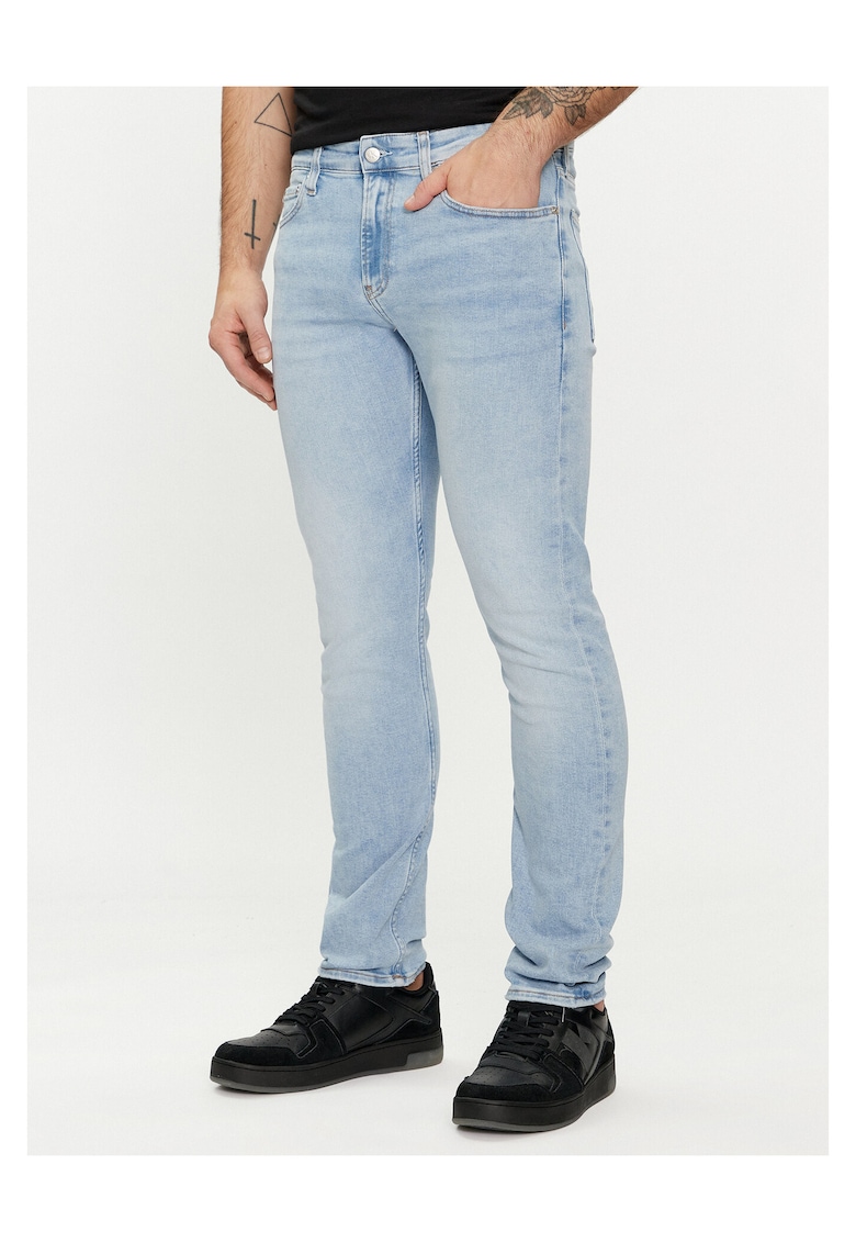Blugi barbati albastru deschis - denim