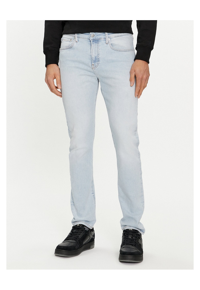 Blugi barbati albastru deschis - din denim