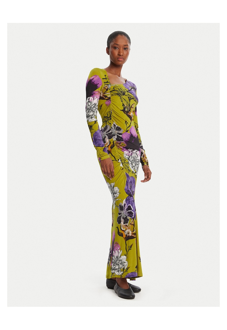Rochie casual dama verde - fabrica de calitate