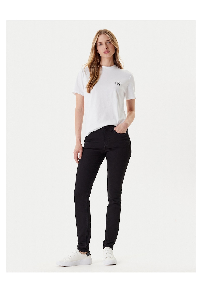 Blugi dama Skinny Fit - Negru