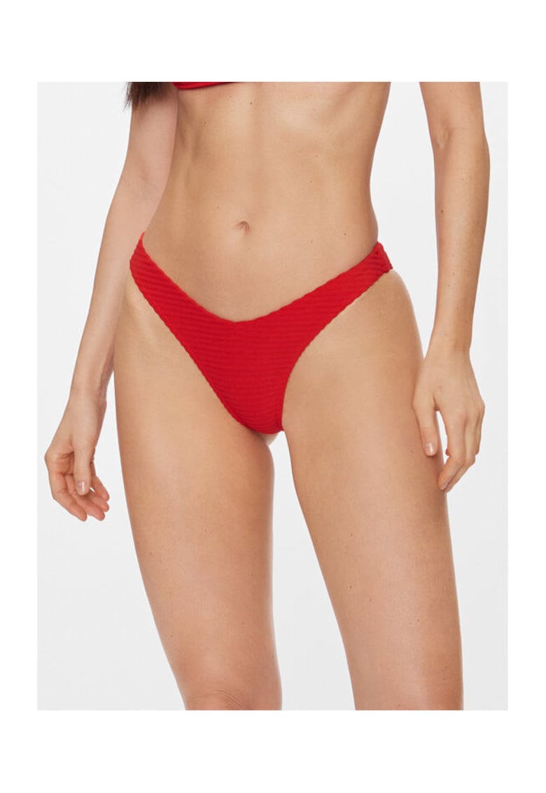Slip de baie dama rosu aprins