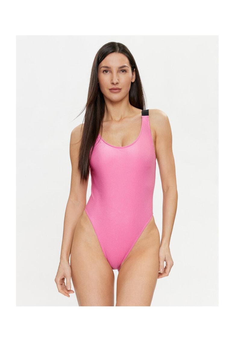 Costum de baie dama intreg - Roz