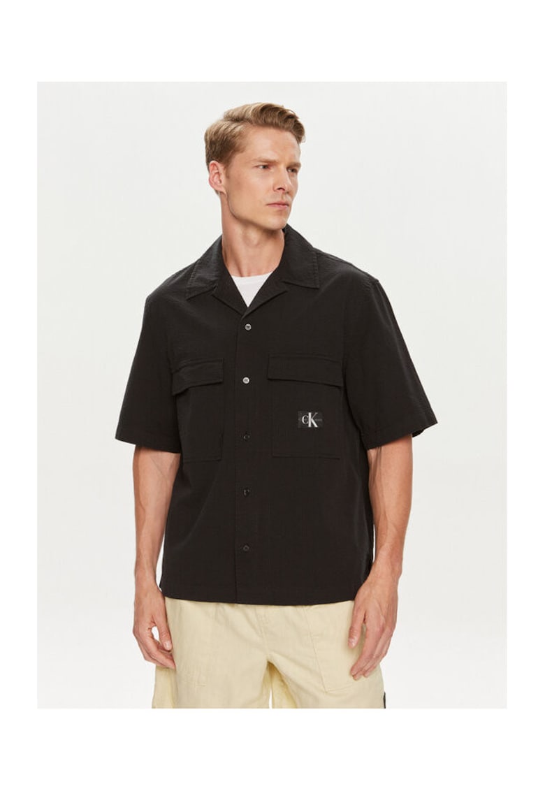 Camasa barbati culoare negru - bumbac