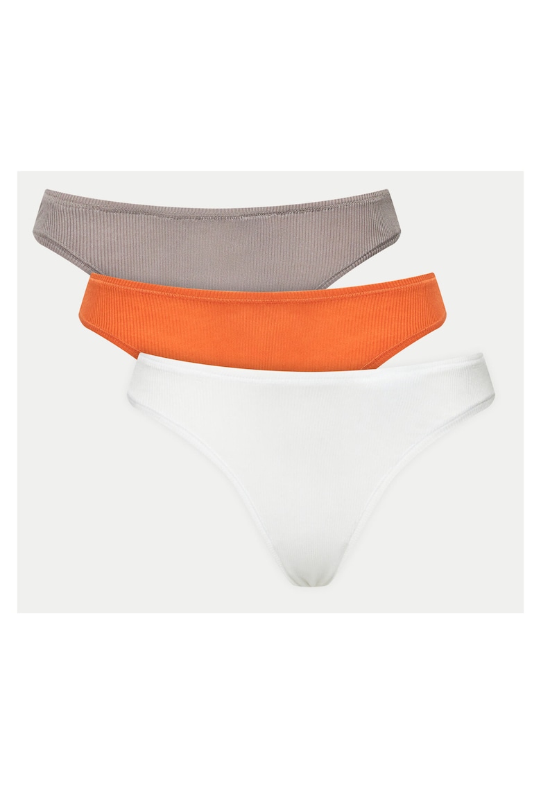 Set chiloti tanga lenjerie intima dama - Multicolor