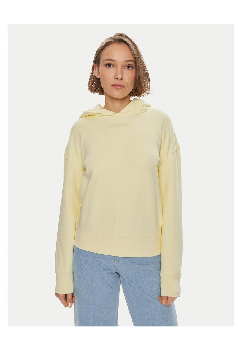 Hanorac dama galben - textil
