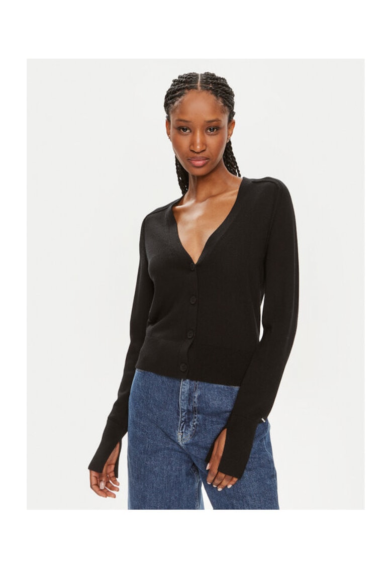 Cardigan de dama negru -