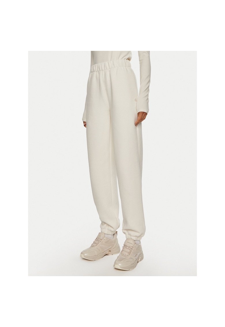 Pantaloni de trening alb