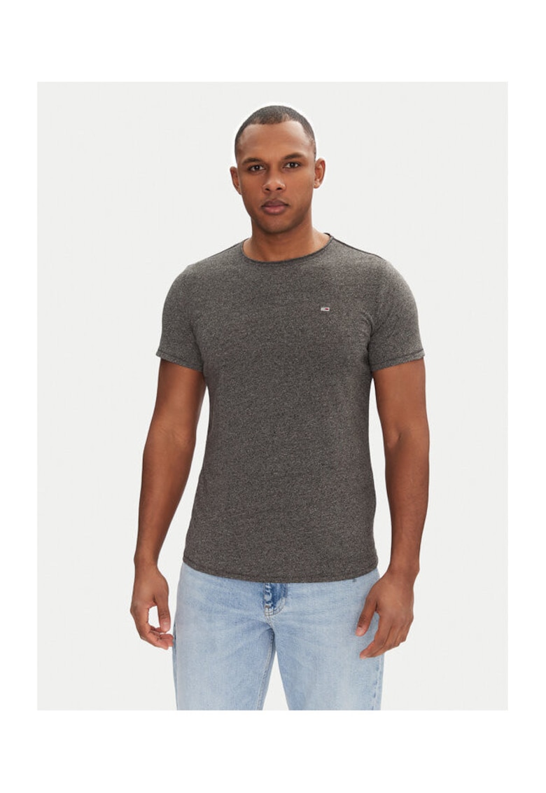 Tricou barbati gri - bumbac -