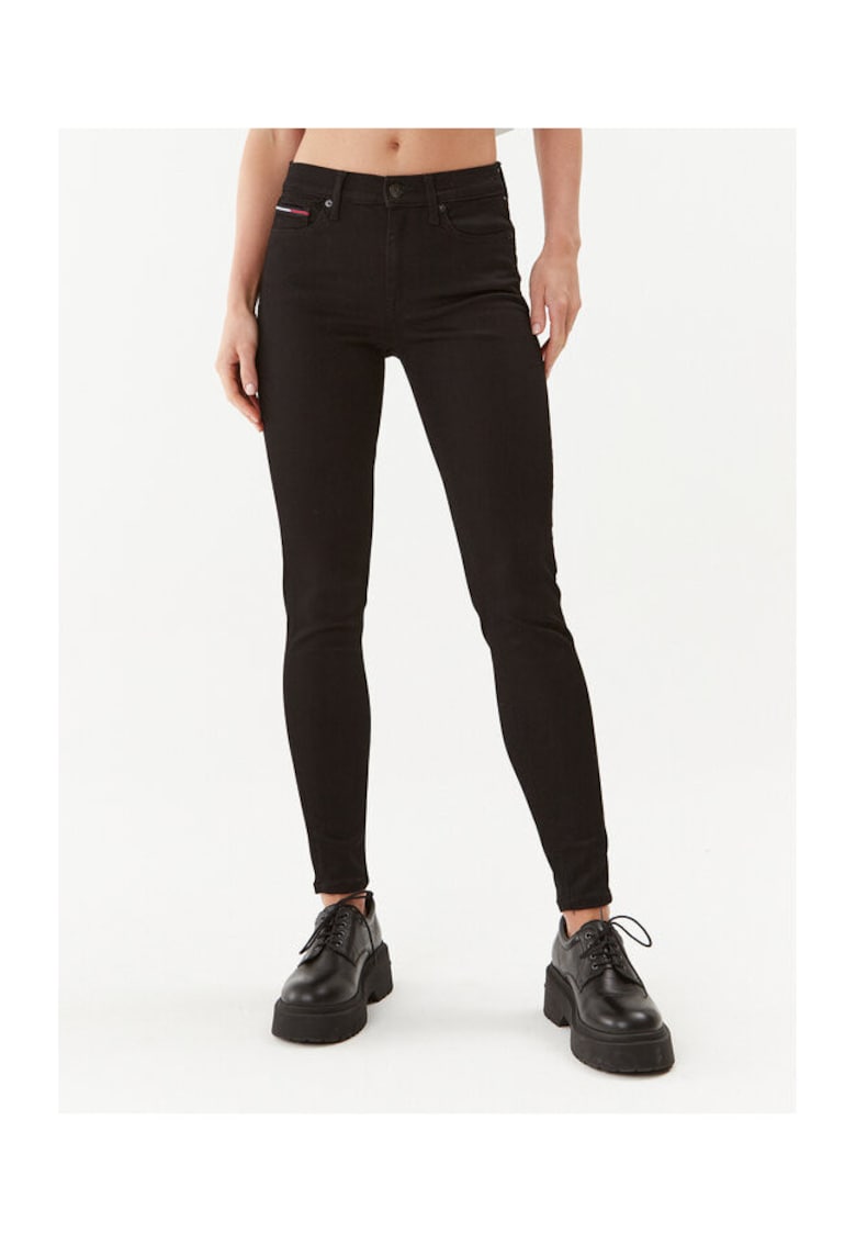Blugi dama - skinny negru -