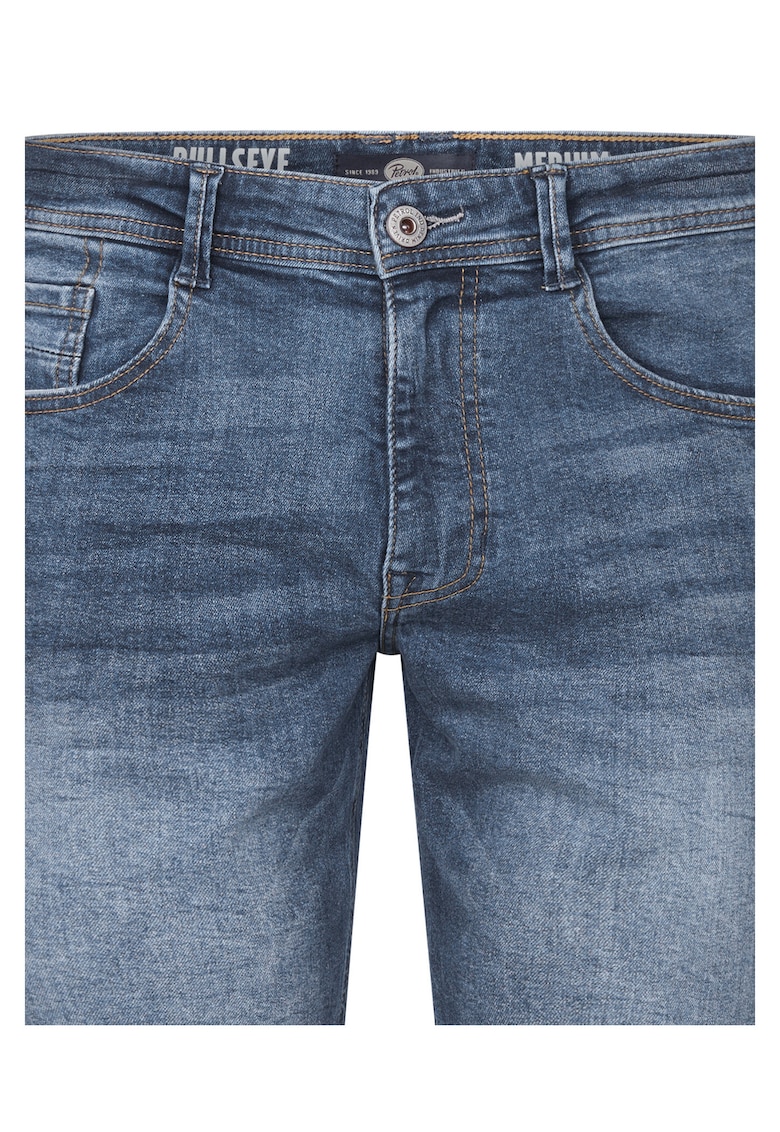 Pantaloni scurti din denim barbati albastru - fabricat din denim