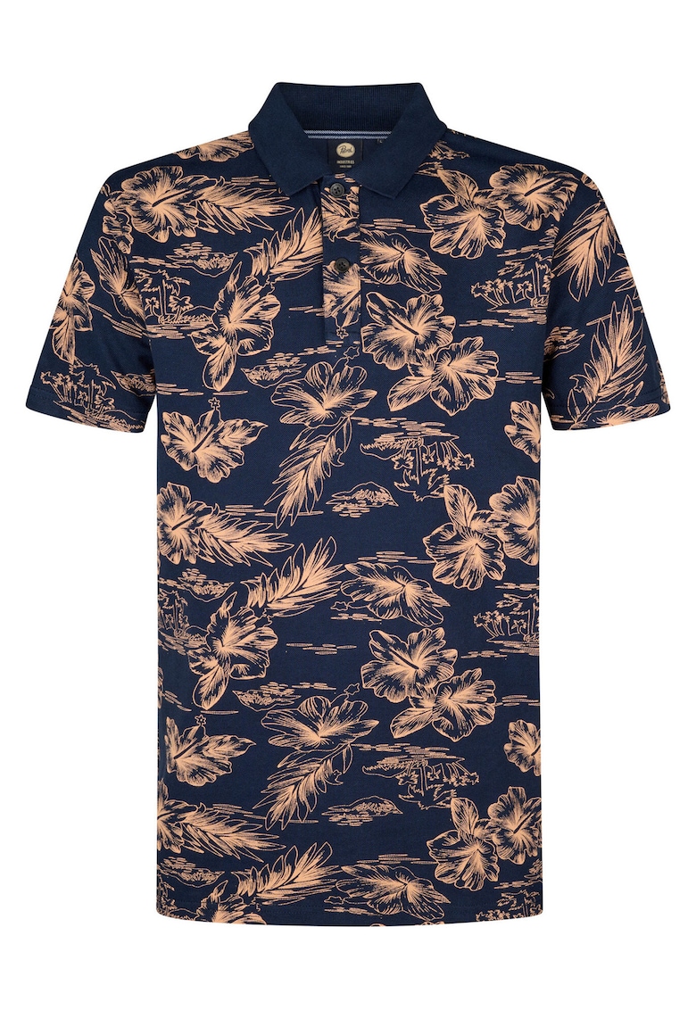 Tricou barbati bleumarin - 100% bumbac