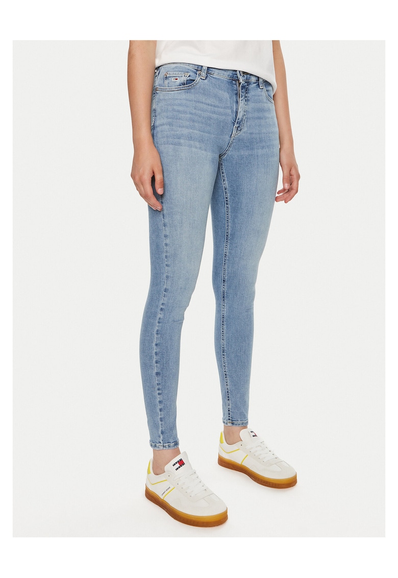 Blugi de dama - skinny - albastru deschis