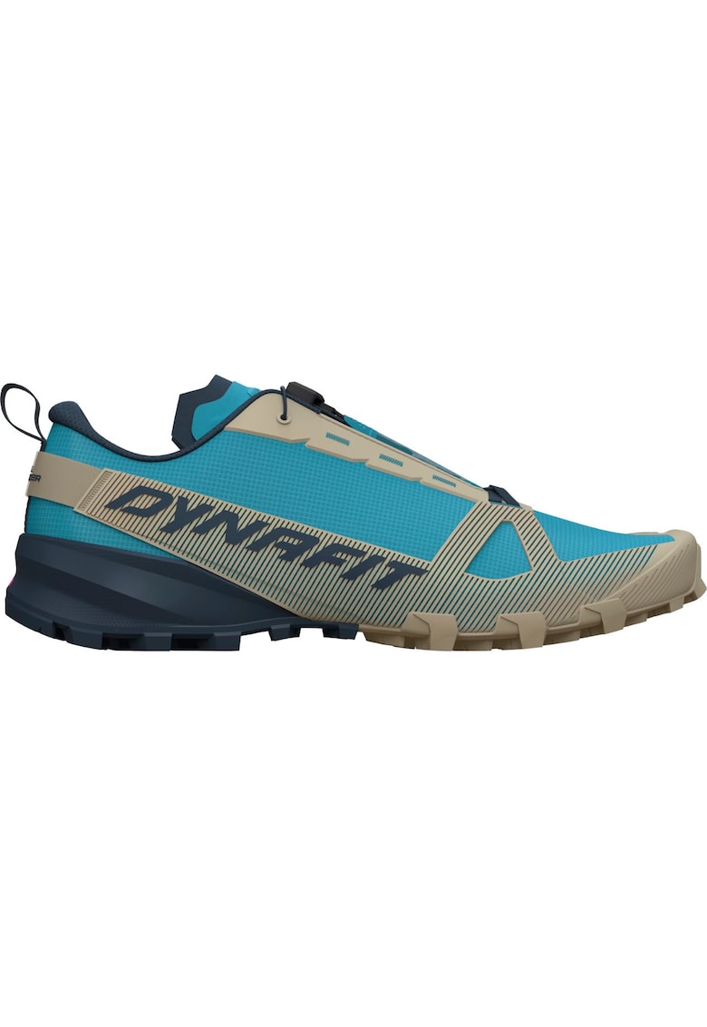Pantofi alergare trail barbati Traverse - Kaki/Albastru