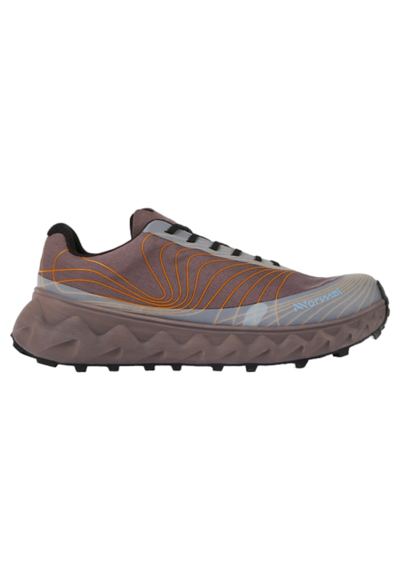 Pantofi alergare trail barbati Tomir waterproof - Portocaliu/Mov