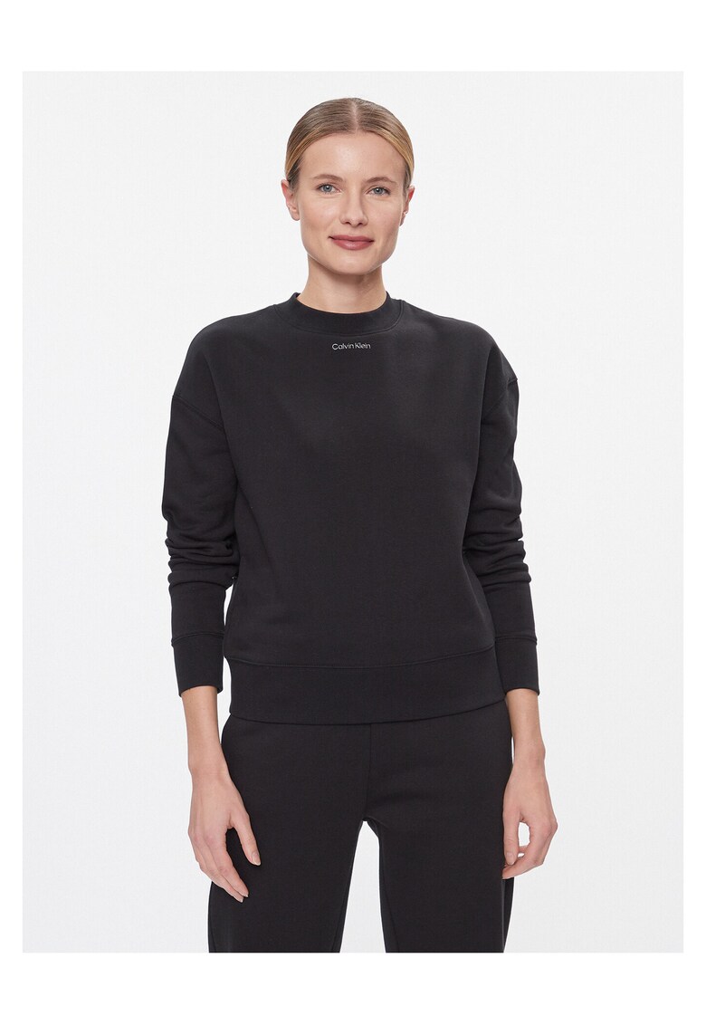 Hanorac dama negru - din material confortabil