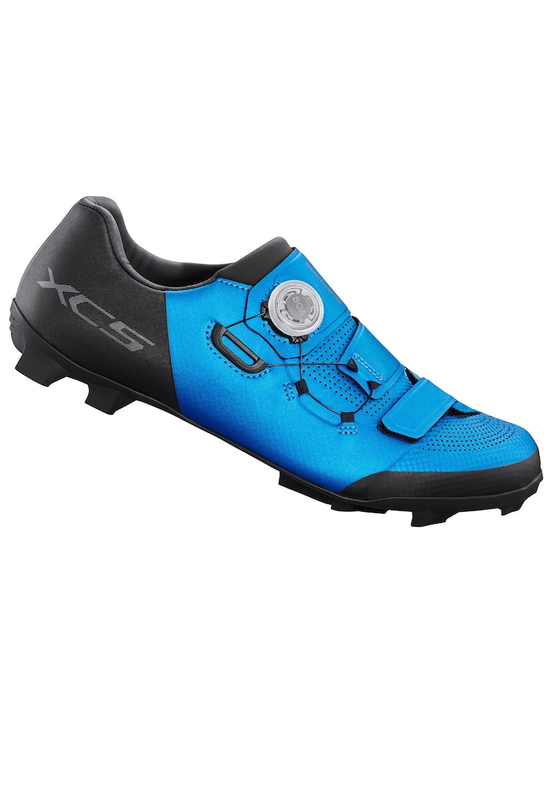 Pantofi ciclism barbati Off-Road/Cross Country SH-XC502 Wide-Bleumarin/Negru-
