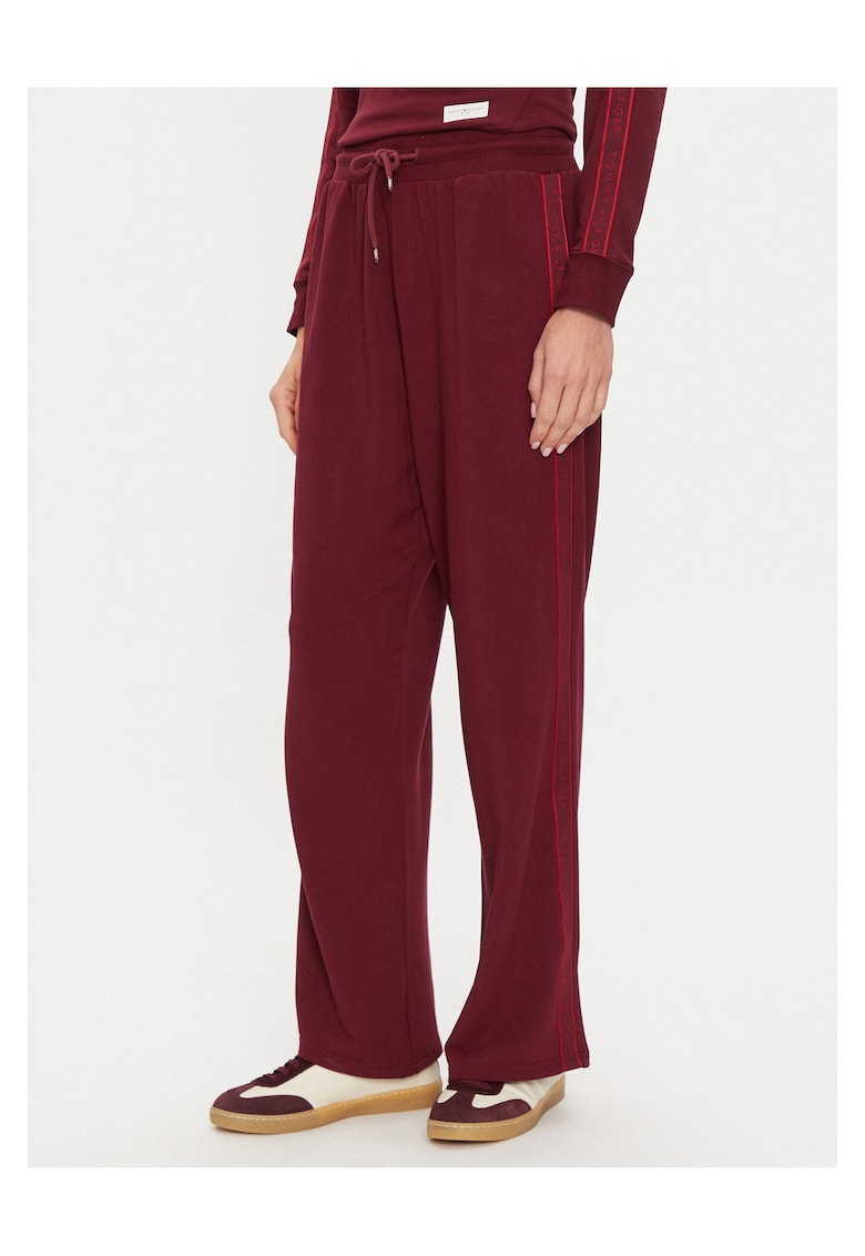 Pantaloni de trening pentru dama visiniu