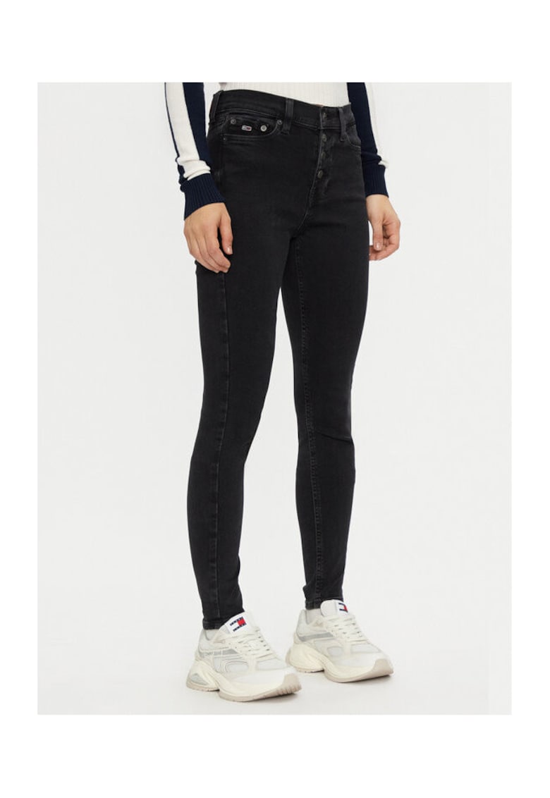 Blugi skinny dama negru