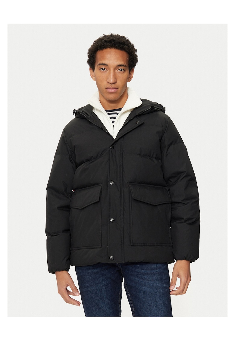 Geaca de puf barbati neagra -